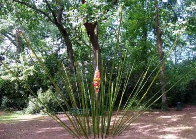 sam dougados, lac marion, lac pouriscot, journée du patrimoine, art environnemental, installations