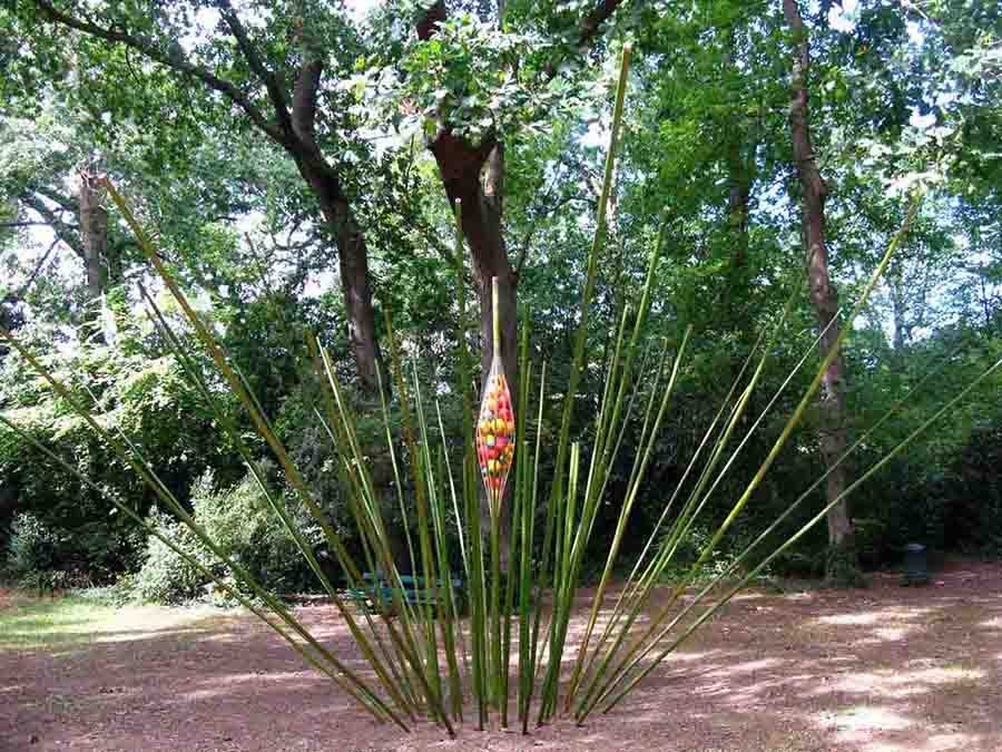 sam dougados, lac marion, lac pouriscot, journée du patrimoine, art environnemental, installations