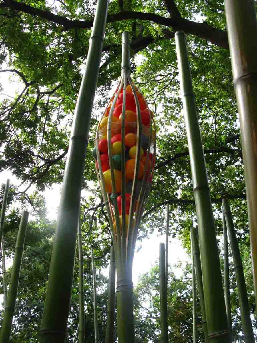 sam dougados, lac marion, lac pouriscot, journée du patrimoine, art environnemental, installations