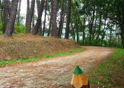 sam dougados, lac marion, lac pouriscot, journée du patrimoine, art environnemental, installations