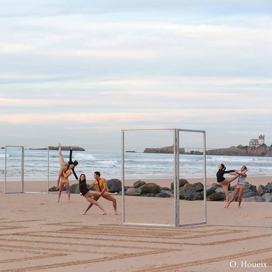 Thierry Malandain, ballet, biarritz, danse, beach art, dougados