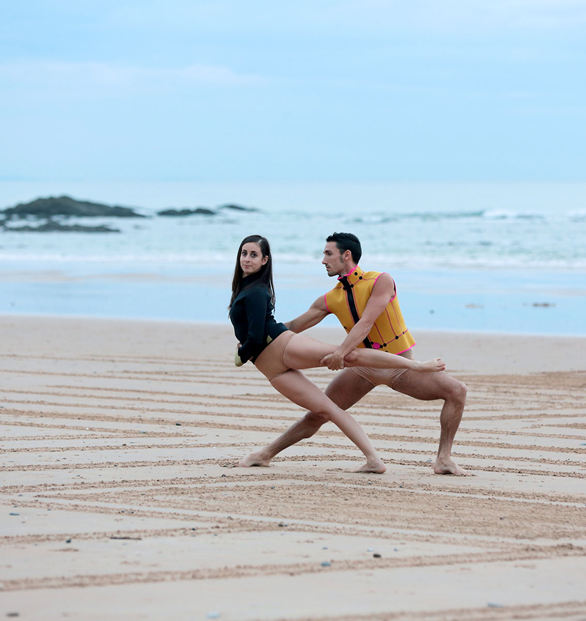 Thierry Malandain, ballet, biarritz, danse, beach art, dougados