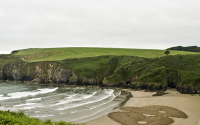 Beach art en Irlande pour le Promenade festival de Tramore