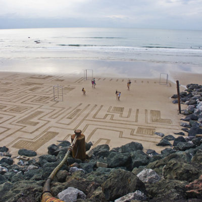 beach art, dougados, malandain, danse