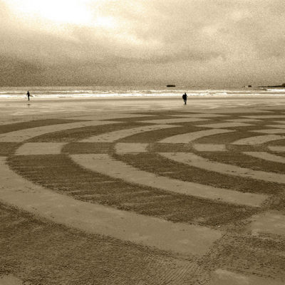 beach art, dougados, biarritz, bodyboard, surf, damier