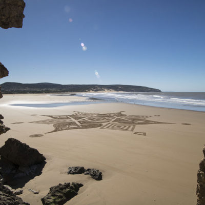 Tafedna, Maroc, Morocco, dougados, beach art