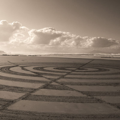 optic, dougados, sepia, biarritz, beach art