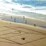 3D, beach art, dougados, biarritz