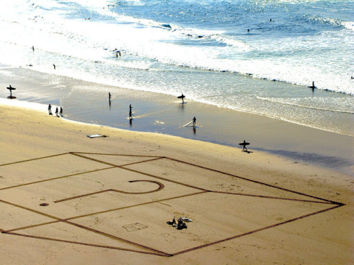 3D, beach art, dougados, biarritz