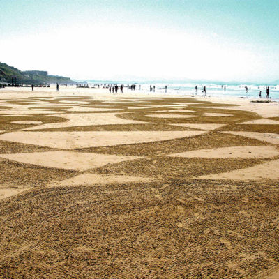 gribouilli, biarritz, beach art, dougados