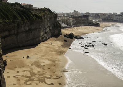Beach Art Sam Dougados Artiste Plasticien