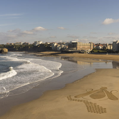 abeille, hotel du palais, biarritz,dougados, plage