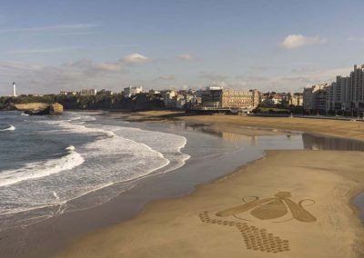 Beach Art Sam Dougados Artiste Plasticien