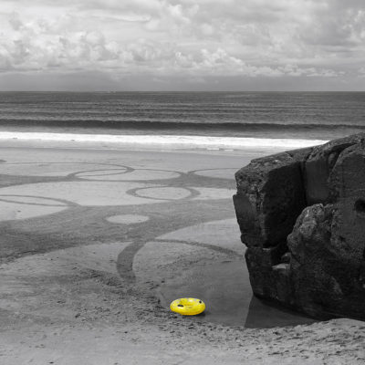 Capbreton, beach art, dougados, bouée, blockhaus