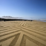 Bidart, beach-art, graphisme, dougados, fog, lines, geometry, géométrie, surf, plage, beach