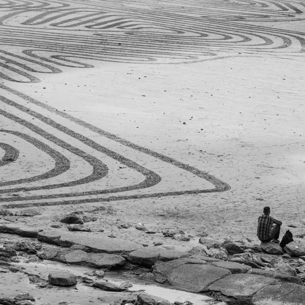 Sam Dougados, beach art, biarritz, Henday, pays basque